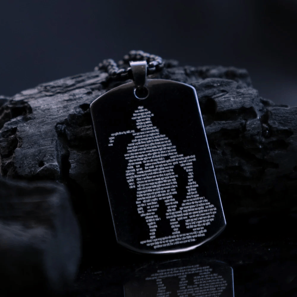 Hanuman Chalisha Pendant with Chain